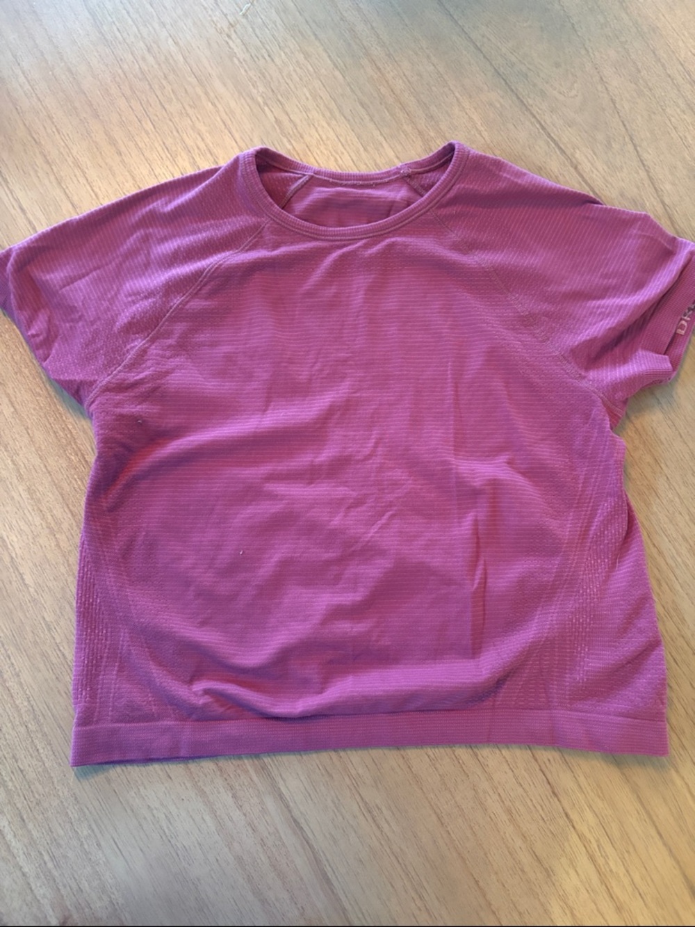 Athleta Girls' Short Sleeve Active Tee in Berry Pink